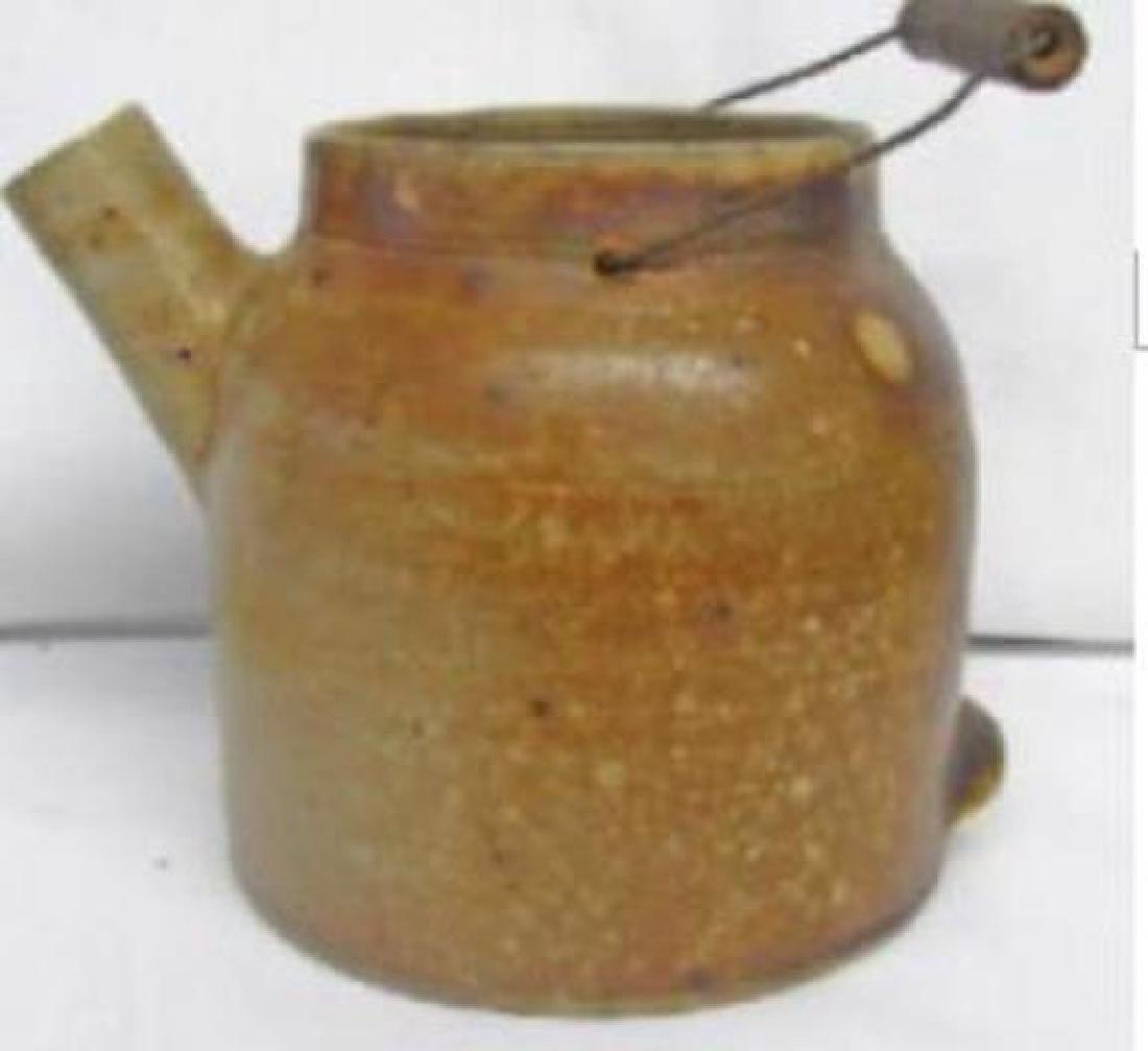 Excellent Large Stoneware Batter Crock with  Pouring (1 of 6)