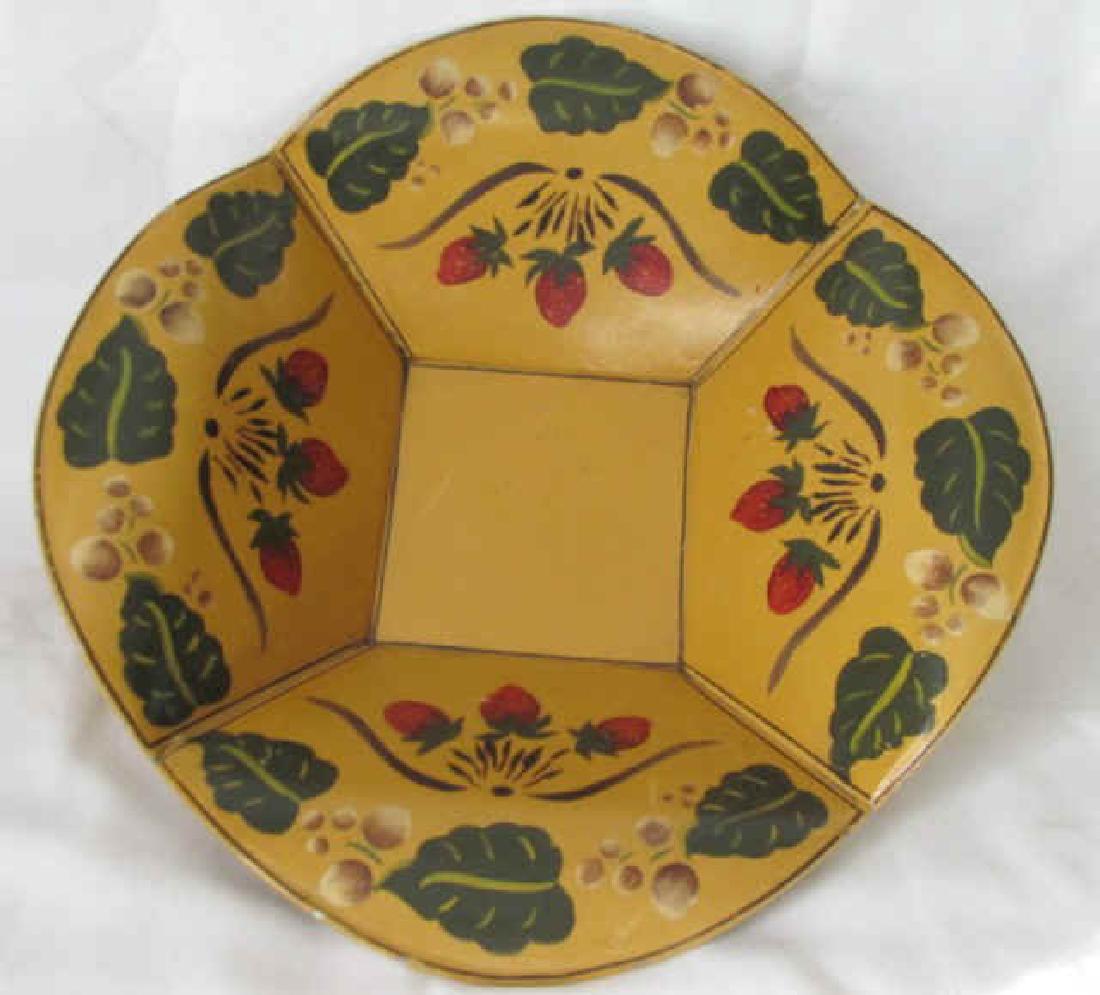 Fantastic Hand-Painted Apple Bowl in Mint Condition (1 of 5)