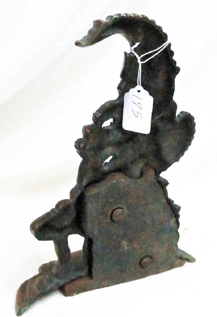 2nd of 2 Bronze Double Cast Punch Doorstops (1 of 8)