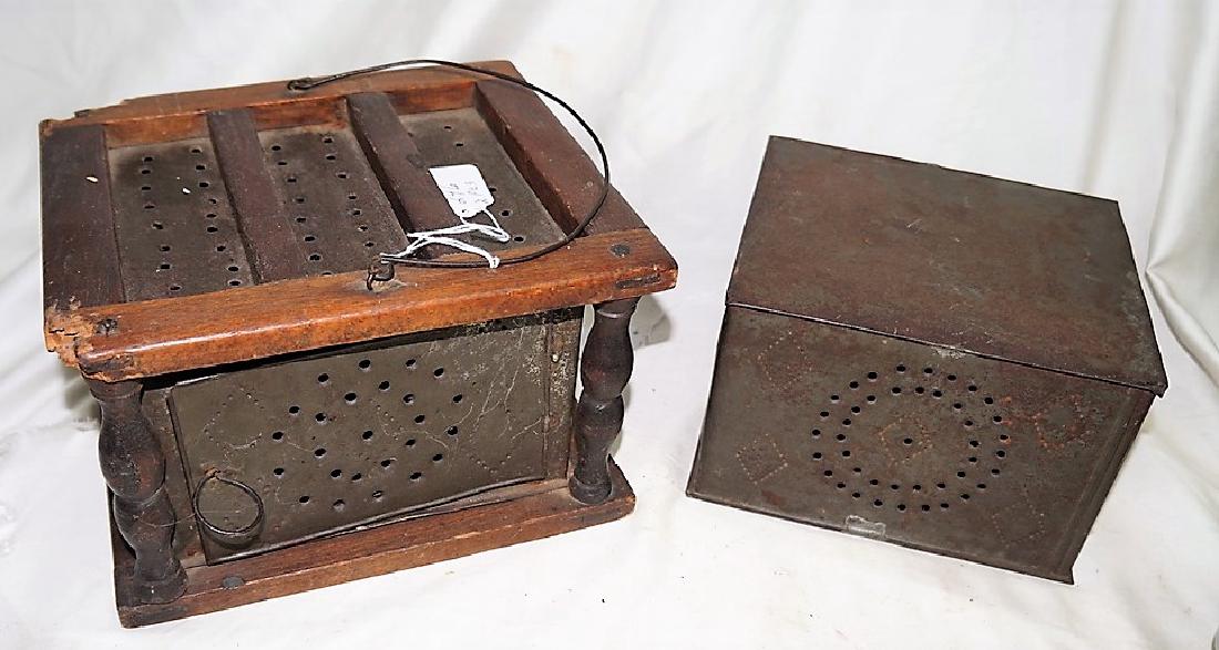 Two Foot Warmers: One with Frame and One Without a (1 of 4)