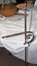Early Adjustable Floor Candle Stand with Round Base and - 3