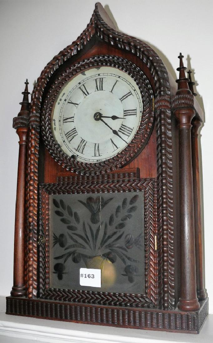 Gothic "Onion Top" Ripple beehive clock (1 of 7)