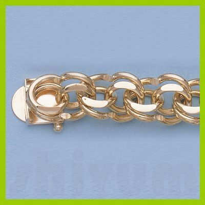 Genuine 7.5" 14k Gold-Yellow 11.0mm Charm Bracelets: Chain Size: 7.5" ; Metal Purity: 14kt ; Brand: Italian ; Metal: Gold-Yellow ; Dimension: 11.0mm ; Chain Type: Charm Bracelets ; Grams Weight: 36.2 ; Gauge: V399 ; MSRP: $2683