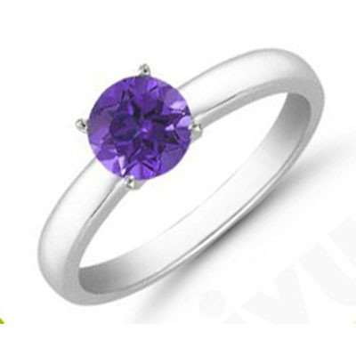Tanzanite 2.60 ctw Solitaire Ring 14kt W/Y Gold: Tanzanite 2.60 ctw Solitaire Ring 14kt W/Y Gold **|**|** Mainstone: Tanzanite ; Total CTW: 2.6 ; Metal Purity: 14kt ; Metal: W/Y Gold ; Gem Count 1: 1 Round ; Gem Size(mm): approx. 8mm ; Gem Clarity: 
