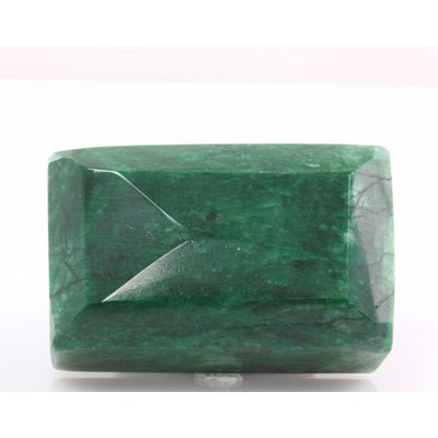Natural Emerald Shape 53.61 ctw Emerald Beryl Gemstone: Natural Emerald Shape 53.61 ctw Emerald Beryl Gemstone **|**|** Total CTW: 53.61 ; Mainstone: Emerald Beryl Gemstone ; Gem Count 1: 1 Emerald Cut ; Color: Opaque Green ; Clarity/Rating: Fair ; Gem Siz