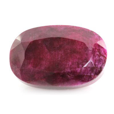 Natural 35.88ctw Ruby Oval Cut Gemstone: Natural 35.88ctw Ruby Oval Cut Gemstone **|**|** Natural 35.88ctw Ruby Oval Cut Gemstone ; MSRP: $540