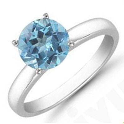 Aqua Marine 1.60 ctw Solitaire Ring 14kt W/Y Gold: Aqua Marine 1.60 ctw Solitaire Ring 14kt W/Y Gold **|**|** Mainstone: Aqua Marine ; Total CTW: 1.6 ; Metal Purity: 14kt ; Metal: W/Y Gold ; Gem Count 1: 1 Round ; Gem Size(mm): approx.7mm ; Gem Clarit