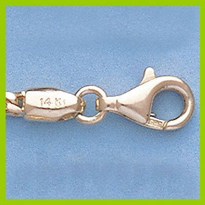 Genuine 16" 14k Gold-Yellow 2.1mm Franco Chain 13.7g: Genuine 16" 14k Gold-Yellow 2.1mm Franco Chain 13.7g **|**|** Chain Size: 16\" ; Metal Purity: 14kt ; Brand: Italian ; Metal: Gold-Yellow ; Dimension: 2.1mm ; Chain Type: Franco Chain ; Grams Weight: 