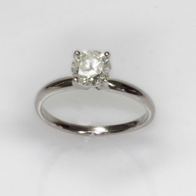 Certified 1.05 ctw Diamond Solitaire Ring H, I-1: Certified 1.05 ctw Diamond Solitaire Ring H, I-1 **|**|** Certified 1.05 ctw Diamond Solitaire Ring H, I-1 MSRP $ 7133 US ; MSRP: $7133