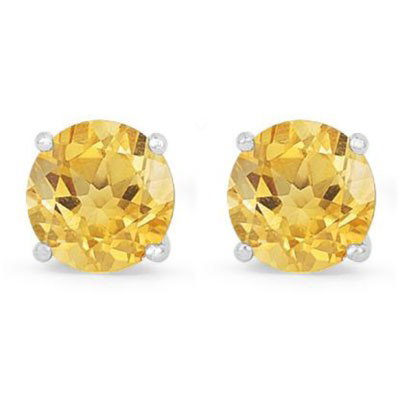 Genuine 3.60 ctw Citrine Stud Earring 14k 1.1g: Genuine 3.60 ctw Citrine Stud Earring 14k 1.1g **|**|** Total CTW: 3.6 ctw ; Mainstone: Citrine ; Style: Stud ; Metal Purity: 14k: Metal: Yellow or White Gold ; Weight(g): 1.1 ; Gemstone Count: 2 ROUN