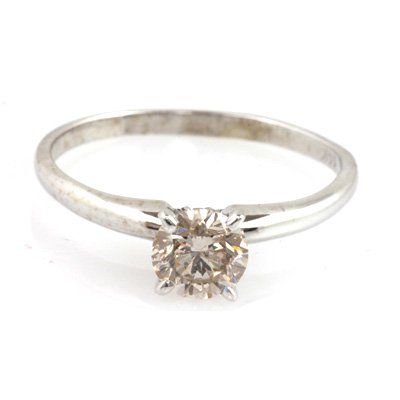 Certified Round SI1/SI2 Solitaire Ring 0.70 ctw: Certified Round SI1/SI2 Solitaire Ring 0.70 ctw **|**|** Certified Round Brilliant Solitaire Ring 0.70 ctw 14kt White Gold SI1/SI2, K-L ; MSRP: $4538