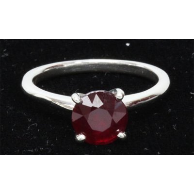 Natural 0.75ctw Ruby .925 Sterling Silver Ring: Natural 0.75ctw Ruby .925 Sterling Silver Ring **|**|** Natural Ruby ; .925 Sterling Silver Ring ; CTW: 0.75 ; MSRP: $250