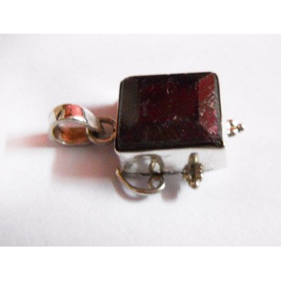 Natural 35.95 ctw Ruby Pendant .925 Sterling Silver: Natural 35.95 ctw Ruby Pendant .925 Sterling Silver **|**|** ; MSRP: $105