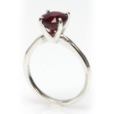 Natural 1.75ctw Ruby .925 Sterling Silver Ring: Natural 1.75ctw Ruby .925 Sterling Silver Ring **|**|** Natural Ruby ; .925 Sterling Silver Ring ; CTW: 1.75 ; MSRP: $250