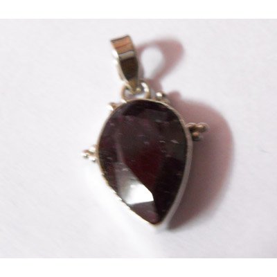 Natural 22.90 ctw Ruby Pear Cut Pendant .925 Sterling: Natural 22.90 ctw Ruby Pear Cut Pendant .925 Sterling **|**|** ; MSRP: $75