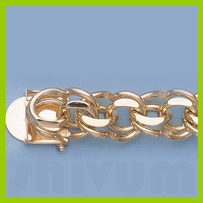 Genuine 7.25" 14k Gold-Yellow 11.6mm Charm Bracelets: Genuine 7.25" 14k Gold-Yellow 11.6mm Charm Bracelets **|**|** Chain Size: 7.25\" ; Metal Purity: 14kt ; Brand: Italian ; Metal: Gold-Yellow ; Dimension: 11.6mm ; Chain Type: Charm Bracelets ; Grams We