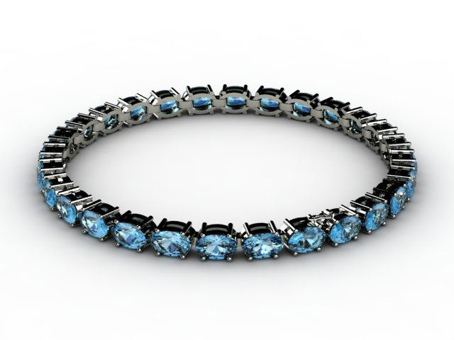 Genuine 9.20 ctw Aqua Marine Bracelet 10k t W/Y Gold: Genuine 9.20 ctw Aqua Marine Bracelet 10k t W/Y Gold **|**|** Mainstone: Aqua Marine ; Metal Purity: 10kt ; Metal: White or Yellow Gold ; Weight(g): 9.9 ; Total CTW: 9.2; Gem Ciount 1: 18 OVAL CUT ; G