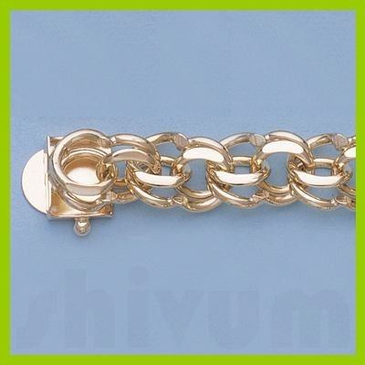 Genuine 7" 14k Gold-Yellow 9.8mm Charm Bracelets 30g: Genuine 7" 14k Gold-Yellow 9.8mm Charm Bracelets 30g **|**|** Chain Size: 7\" ; Metal Purity: 14kt ; Brand: Italian ; Metal: Gold-Yellow ; Dimension: 9.8mm ; Chain Type: Charm Bracelets ; Grams Weight
