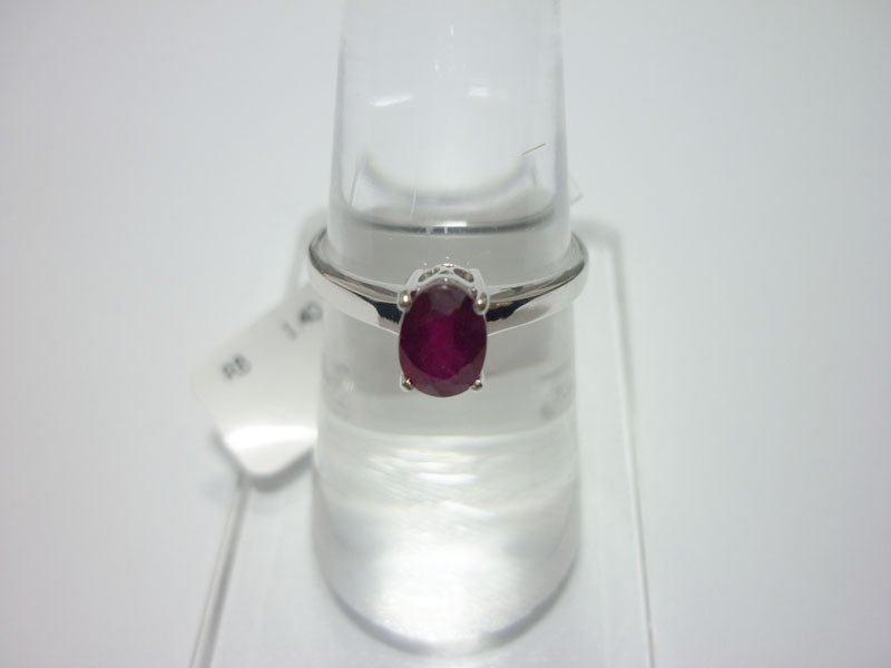NATURAL 14.75 CTW RUBY RING .925 STERLING SILVER: NATURAL 14.75 CTW RUBY RING .925 STERLING SILVER **|**|** NATURAL 14.75 CTW RUBY RING .925 STERLING SILVER ; MSRP: $175