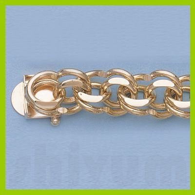 Genuine 7.5\"14k Gold-Yellow 11.0mm Charm Bracelets 36.: Genuine 7.5\"14k Gold-Yellow 11.0mm Charm Bracelets 36. **|**|** Chain Size: 7.5\"" ; Metal Purity: 14kt ; Brand: Italian ; Metal: Gold-Yellow ; Dimension: 11.0mm ; Chain Type: Charm Bracelets ; Grams