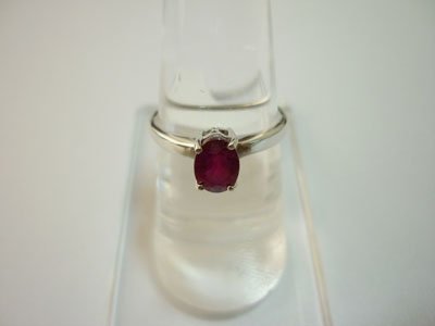 NATURAL 8.50 CTW RUBY RING .925 STERLING SILVER: NATURAL 8.50 CTW RUBY RING .925 STERLING SILVER **|**|** NATURAL 8.50 CTW RUBY RING .925 STERLING SILVER ; MSRP: $150