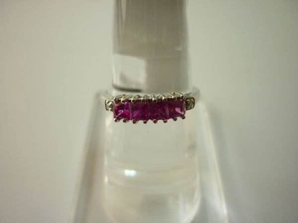 10.00 CTW RUBY AND DIAMOND RING .925 STERLING SILVER: 10.00 CTW RUBY AND DIAMOND RING .925 STERLING SILVER **|**|** 10.00 CTW RUBY AND DIAMOND RING .925 STERLING SILVER ; MSRP: $300