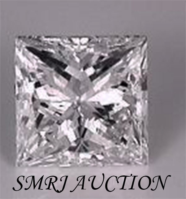 EGL CERT. DIAMOND 0.51 CTW PRINCESS CUT D/SI2: EGL CERT. DIAMOND 0.51 CTW PRINCESS CUT D/SI2 **|**|** EGL CERT. DIAMOND 0.51 CTW PRINCESS CUT D/SI2;4.53X4.33X3.19mm;CUT EX; POLISH EX; SYM EX; DEPHT 73.7%;TABLE 72%; FLO NONE ; MSRP: $2755
