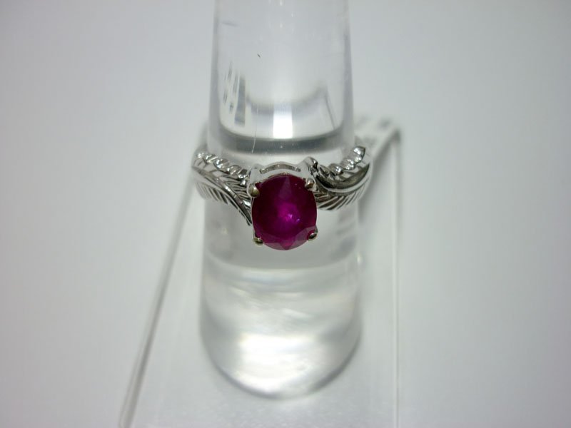 NATURAL 14.75 CTW RUBY RING .925 STERLING SILVER: NATURAL 14.75 CTW RUBY RING .925 STERLING SILVER **|**|** NATURAL 14.75 CTW RUBY RING .925 STERLING SILVER ; MSRP: $325