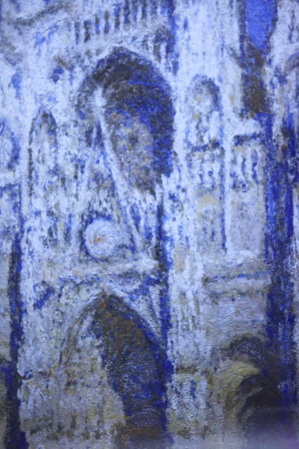 CLAUDE MONET: CLAUDE MONET **|**|** 23X35INCHES; UNFRAMED; This poster is of Cathedral of Rouen, by Claude Monet. It shows the front of a large cathedral. Claude Monet (November 14, 1840 - December 5, 1926) was a F