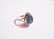 17.15 CTW TANZANITE RING .925 STERLING SILVER