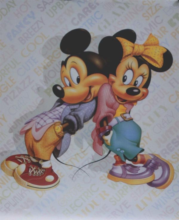 Walt Disney Icon Mickey Mouse: Walt Disney Icon Mickey Mouse **|**|** 16x20in; unframed; Walt Disney Mickey and Minnie Mouse Cool. Mickey Mouse is an animal cartoon character who has become an icon for The Walt Disney Company. He w