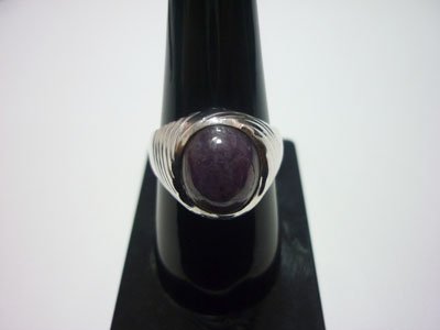 NATURAL 49.00 CTW RUBY RING .925 STERLING SILVER: NATURAL 49.00 CTW RUBY RING .925 STERLING SILVER **|**|** NATURAL 49.00 CTW RUBY RING .925 STERLING SILVER RUBY WEIGHT 10.72 CTW ; MSRP: $550