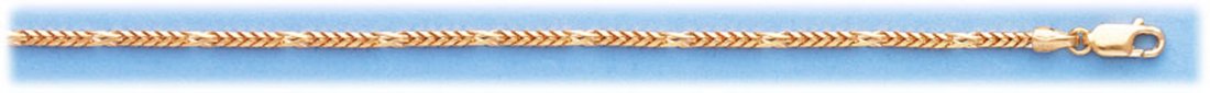 GENUINE 16\" 14K ITALIAN GOLD FIGARO FRANCO CHAIN 9.8: GENUINE 16\" 14K ITALIAN GOLD FIGARO FRANCO CHAIN 9.8 g **|**|** GENUINE 16"" 14K ITALIAN GOLD FIGARO FRANCO CHAIN; YELLOW GOLD; GAUGE: 060; 2mm; 9.8 GRAMS ; MSRP: $1335"