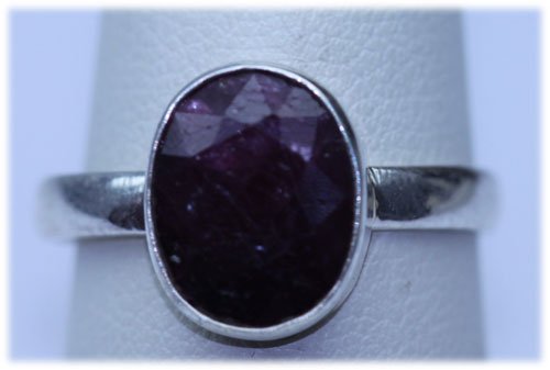 16.45 CTW RUBY RING .925 STERLING SILVER: 16.45 CTW RUBY RING .925 STERLING SILVER **|**|** 16.45 CTW RUBY RING .925 STERLING SILVER ; MSRP: $200