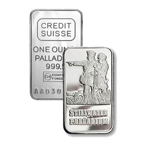 One Ounce Palladium Bar (Manufacturer O: One Ounce Palladium Bar (Manufacturer O **|**|** One Ounce Palladium Bar (Manufacturer Our Choice)