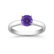 Genuine 0.40 ctw Tanzanite Solitaire Ring 14kt