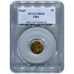 Certified American $5 Gold Eagle 1986 MS69 PCGS: Certified American $5 Gold Eagle 1986 MS69 PCGS **|**|** Certified American $5 Gold Eagle 1986 MS69 PCGS