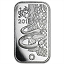 1 oz Rand Refinery Silver Bar - Year of the Snake .999: 1 oz Rand Refinery Silver Bar - Year of the Snake .999 **|**|** 1 oz Rand Refinery Silver Bar - Year of the Snake .999 Fine