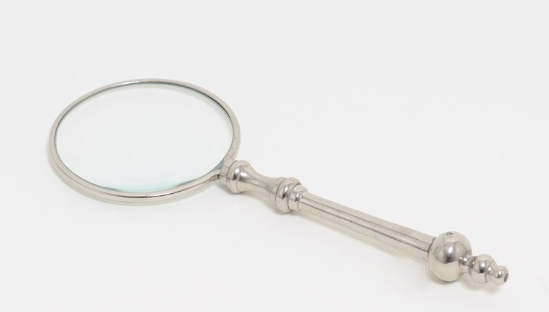 Collectible Magnifier in wood box- 2 inches: Collectible Magnifier in wood box- 2 inches **|**|** This magnifier is made with high quality stainless steel. Its design follows an antique nautical look. It is light weight and easy to use for pract