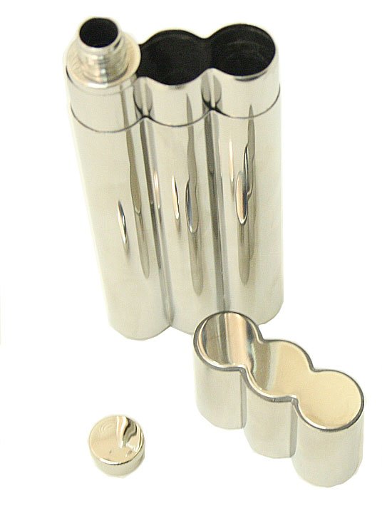 CIGAR CASE WITH FLASK: CIGAR CASE WITH FLASK **|**|** CIGAR CASE WITH FLASK