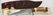 WHITE AND BROWN HUNTING KNIFE W/ LEATHER ST - 2