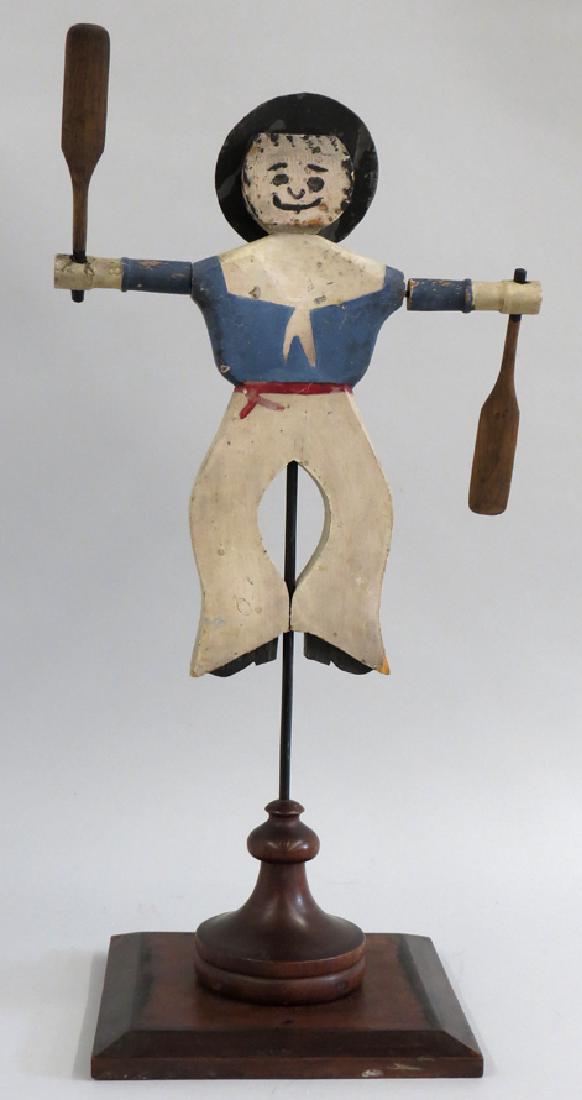 FOLK ART SAILOR WHIRLY-GIG (1 of 2)