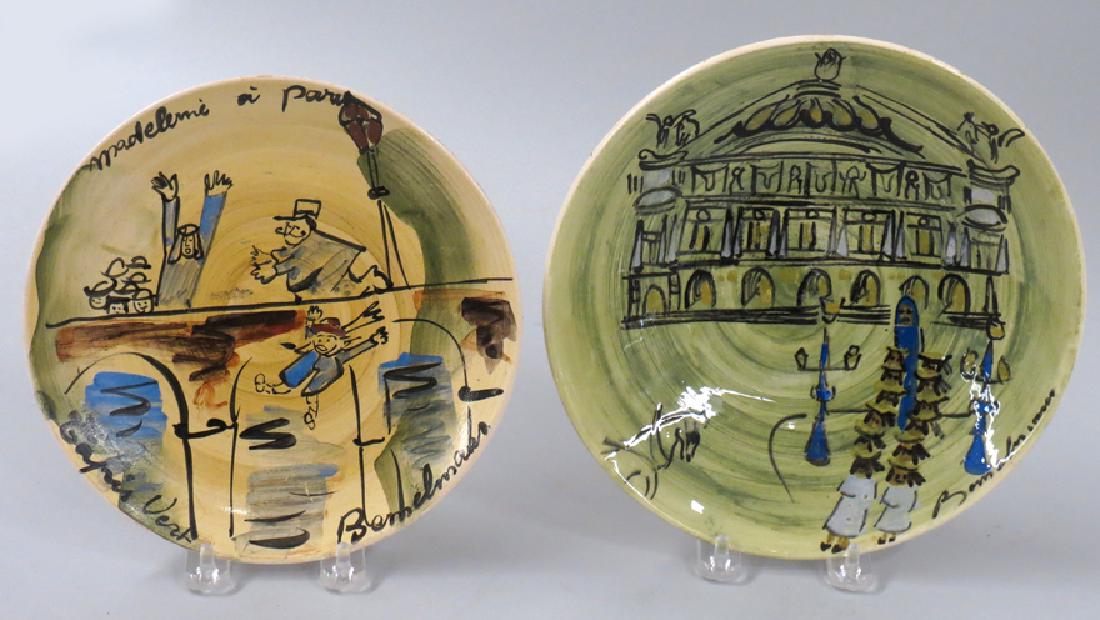 (2) FRENCH 'MADELINE' PLATES (1 of 2)