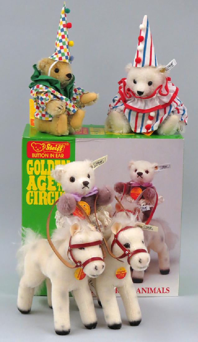 (on 5) STEIFF GOLDEN AGE OF CIRCUS BAREBACK RIDER SET (1 of 1)