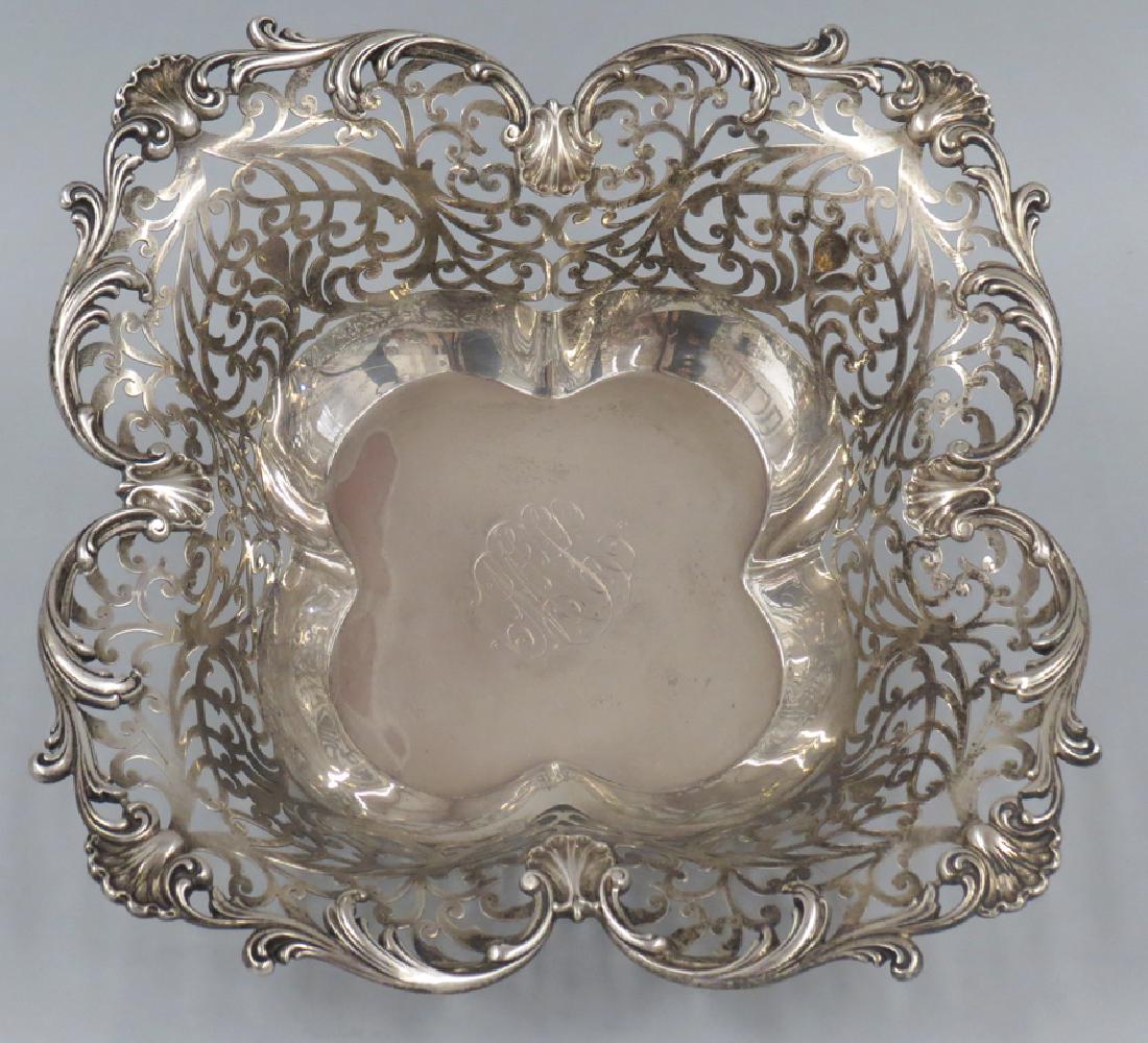 RETICULATED STERLING SILVER FRUIT BOWL (1 of 1)