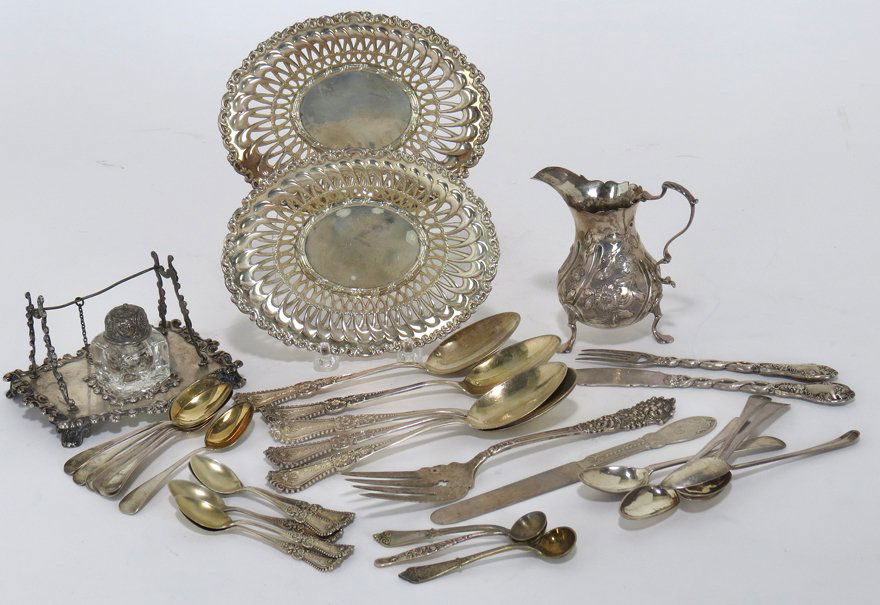 GROUP OF VARIOUS STERLING SILVER ITEMS (1 of 2)