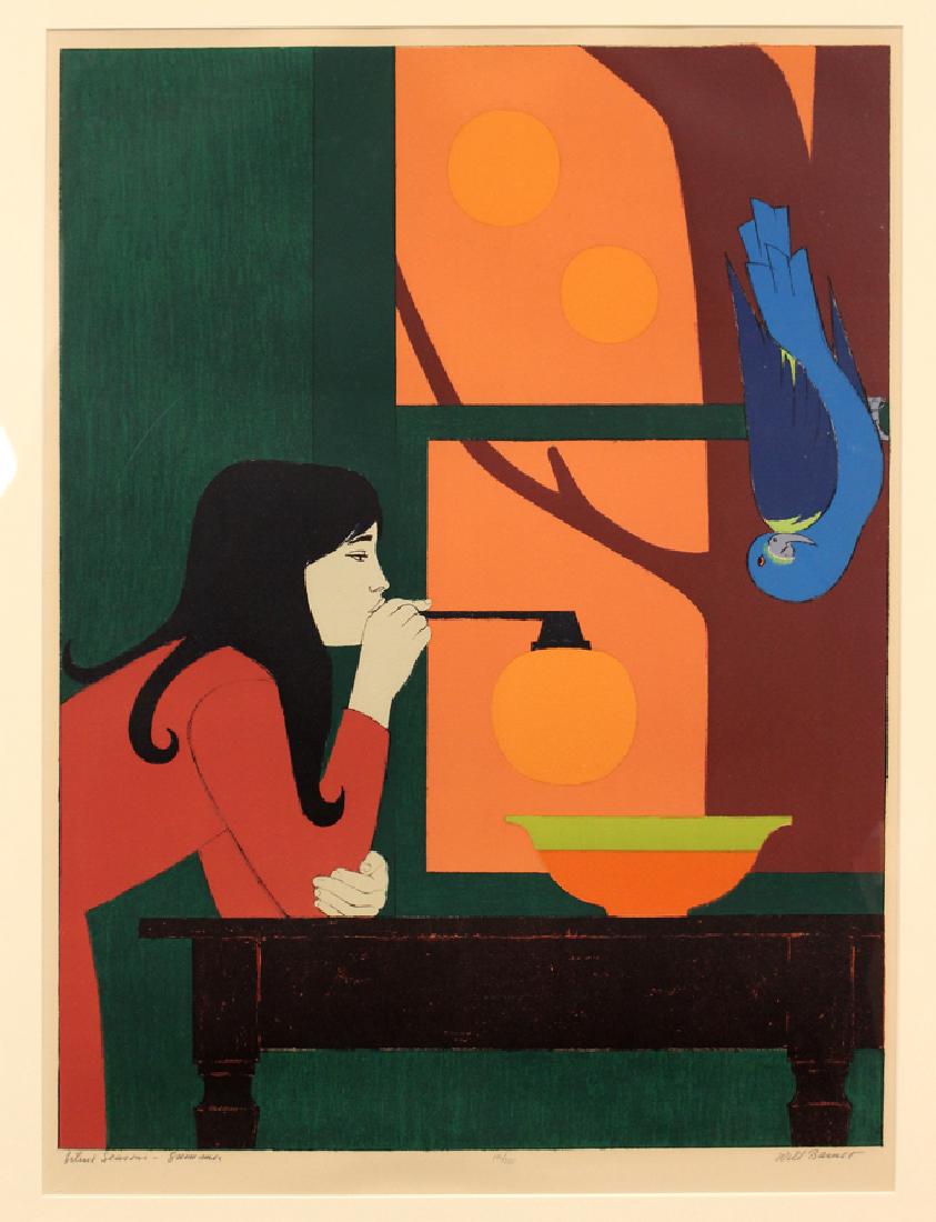 WILL BARNET (American, 1911-2012) (1 of 2)