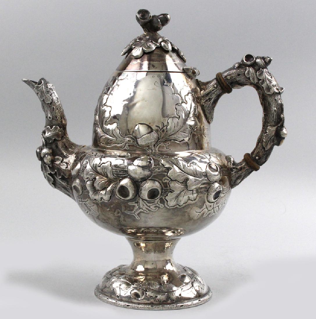 AMERICAN COIN SILVER TEAPOT (1 of 3)