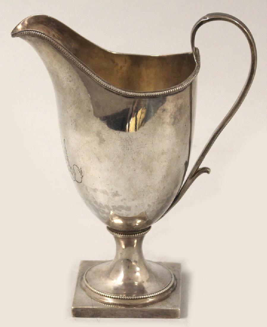 AMERICAN COLONIAL SILVER CREAM PITCHER (1 of 3)