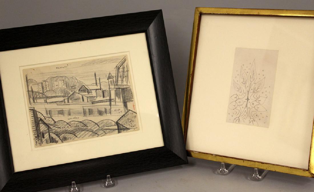 (on 2) CHARLES E. BURCHFIELD (Am., 1893-1967) (1 of 1)